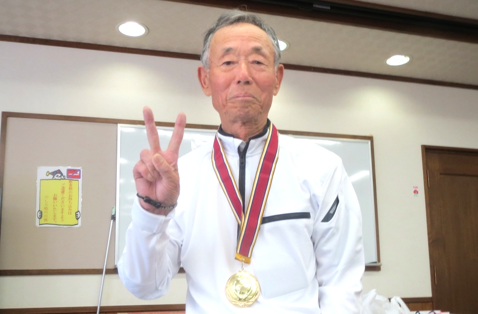 優勝の金川さん